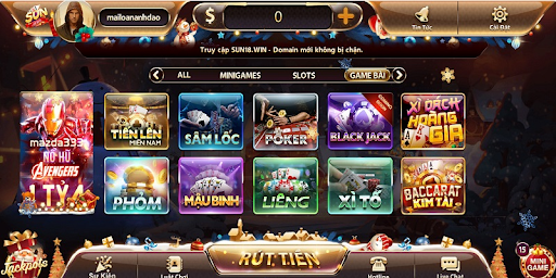 Lý do game thủ yêu thích sảnh game bài Sunwin